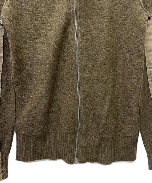 DIESEL（ディーゼル）DIESEL (ディーゼル) ドライバーズニット オリーブ サイズ:Ｓの古着・服飾アイテム