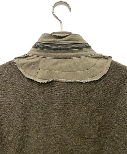 DIESEL（ディーゼル）DIESEL (ディーゼル) ドライバーズニット オリーブ サイズ:Ｓの古着・服飾アイテム