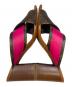 中古・古着 LOUIS VUITTON (ルイ ヴィトン) サンダル ベージュ×ピンク サイズ:38：11000円