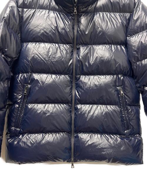 BEAMS HEART（ビームスハート）BEAMS HEART (ビームスハート) シャイニー スタンドカラー ダウン ジャケット ネイビー サイズ:-の古着・服飾アイテム