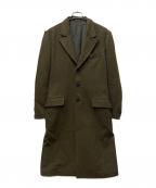 Yohji Yamamoto pour hommeヨウジヤマモト プールオム）の古着「チェスターコート」｜カーキ