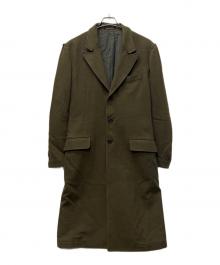 Yohji Yamamoto pour homme（ヨウジヤマモト プールオム）の古着「チェスターコート」｜カーキ