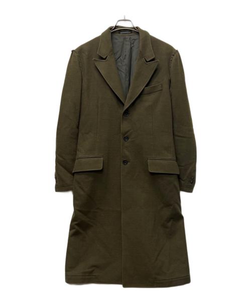 Yohji Yamamoto pour homme（ヨウジヤマモト プールオム）Yohji Yamamoto pour homme (ヨウジヤマモト プールオム) チェスターコート カーキ サイズ:２の古着・服飾アイテム