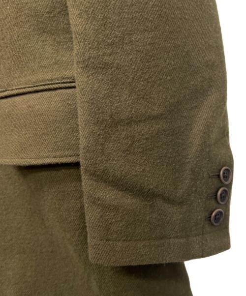 Yohji Yamamoto pour homme（ヨウジヤマモト プールオム）Yohji Yamamoto pour homme (ヨウジヤマモト プールオム) チェスターコート カーキ サイズ:２の古着・服飾アイテム