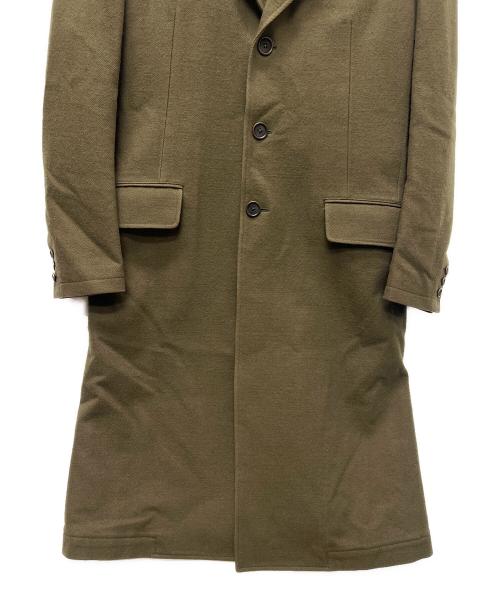 Yohji Yamamoto pour homme（ヨウジヤマモト プールオム）Yohji Yamamoto pour homme (ヨウジヤマモト プールオム) チェスターコート カーキ サイズ:２の古着・服飾アイテム