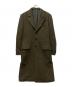 Yohji Yamamoto pour homme（ヨウジヤマモト プールオム）の古着「チェスターコート」｜カーキ