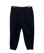 Yohji Yamamoto pour hommeヨウジヤマモト プールオム）の古着「ウールパンツ」｜ブラック