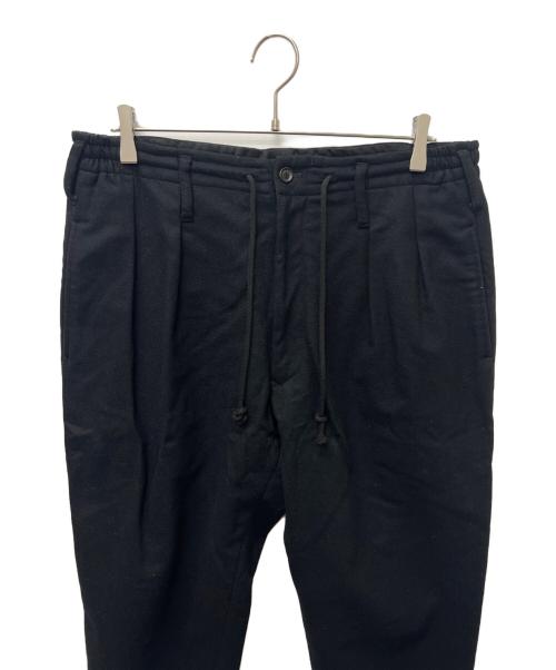 Yohji Yamamoto pour homme（ヨウジヤマモト プールオム）Yohji Yamamoto pour homme (ヨウジヤマモト プールオム) ウールパンツ ブラック サイズ:２の古着・服飾アイテム