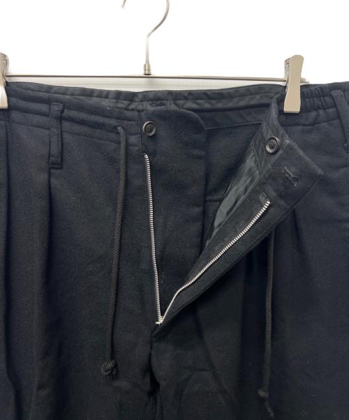 Yohji Yamamoto pour homme（ヨウジヤマモト プールオム）Yohji Yamamoto pour homme (ヨウジヤマモト プールオム) ウールパンツ ブラック サイズ:２の古着・服飾アイテム