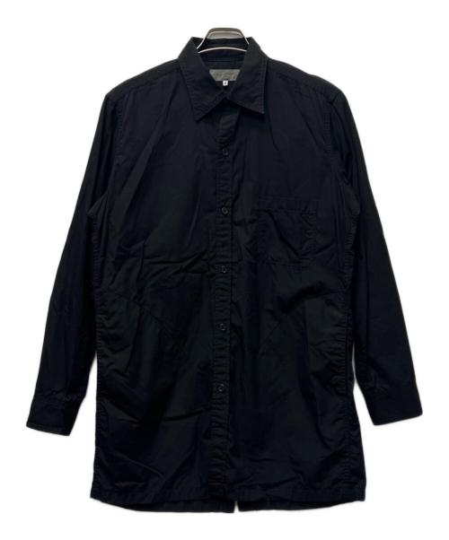 Yohji Yamamoto pour homme（ヨウジヤマモト プールオム）Yohji Yamamoto pour homme (ヨウジヤマモト プールオム) Back Open Chain Stitch Sew Shirt ブラック サイズ:２の古着・服飾アイテム
