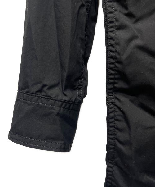 Yohji Yamamoto pour homme（ヨウジヤマモト プールオム）Yohji Yamamoto pour homme (ヨウジヤマモト プールオム) Back Open Chain Stitch Sew Shirt ブラック サイズ:２の古着・服飾アイテム