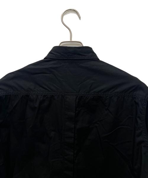 Yohji Yamamoto pour homme（ヨウジヤマモト プールオム）Yohji Yamamoto pour homme (ヨウジヤマモト プールオム) Back Open Chain Stitch Sew Shirt ブラック サイズ:２の古着・服飾アイテム