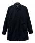 Yohji Yamamoto pour homme（ヨウジヤマモト プールオム）の古着「Back Open Chain Stitch Sew Shirt」｜ブラック