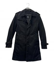 BURBERRY BLACK LABEL（バーバリーブラックレーベル）の古着「ライナー付トレンチコート」｜ブラック