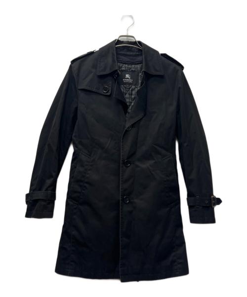 BURBERRY BLACK LABEL（バーバリーブラックレーベル）BURBERRY BLACK LABEL (バーバリーブラックレーベル) ライナー付トレンチコート ブラック サイズ:Ｍの古着・服飾アイテム