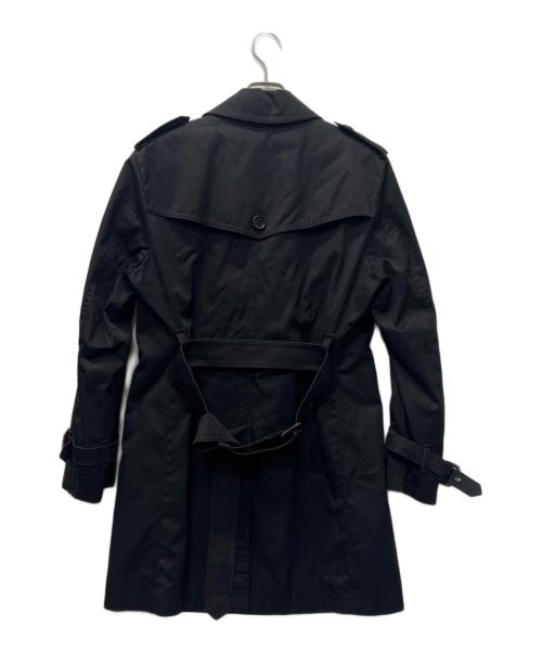 BURBERRY BLACK LABEL（バーバリーブラックレーベル）BURBERRY BLACK LABEL (バーバリーブラックレーベル) ライナー付トレンチコート ブラック サイズ:Ｍの古着・服飾アイテム
