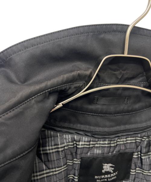BURBERRY BLACK LABEL（バーバリーブラックレーベル）BURBERRY BLACK LABEL (バーバリーブラックレーベル) ライナー付トレンチコート ブラック サイズ:Ｍの古着・服飾アイテム