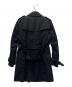 BURBERRY BLACK LABEL (バーバリーブラックレーベル) ライナー付トレンチコート ブラック サイズ:Ｍ：10000円