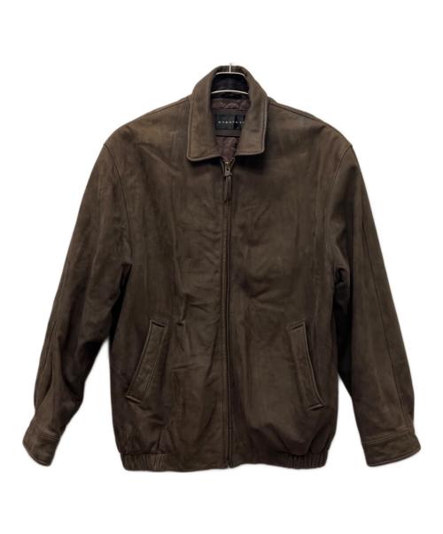 BARACUTA（バラクータ）BARACUTA (バラクータ) レザージャケット ブラウン サイズ:Ｍの古着・服飾アイテム