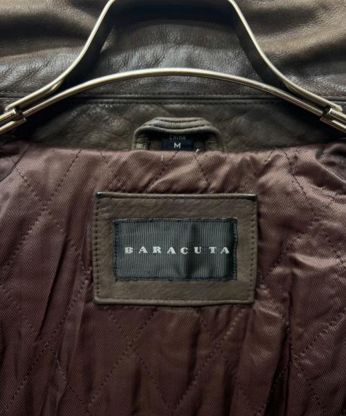 BARACUTA（バラクータ）BARACUTA (バラクータ) レザージャケット ブラウン サイズ:Ｍの古着・服飾アイテム
