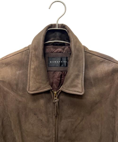 BARACUTA（バラクータ）BARACUTA (バラクータ) レザージャケット ブラウン サイズ:Ｍの古着・服飾アイテム