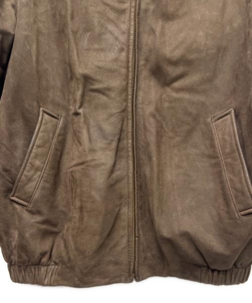 BARACUTA（バラクータ）BARACUTA (バラクータ) レザージャケット ブラウン サイズ:Ｍの古着・服飾アイテム