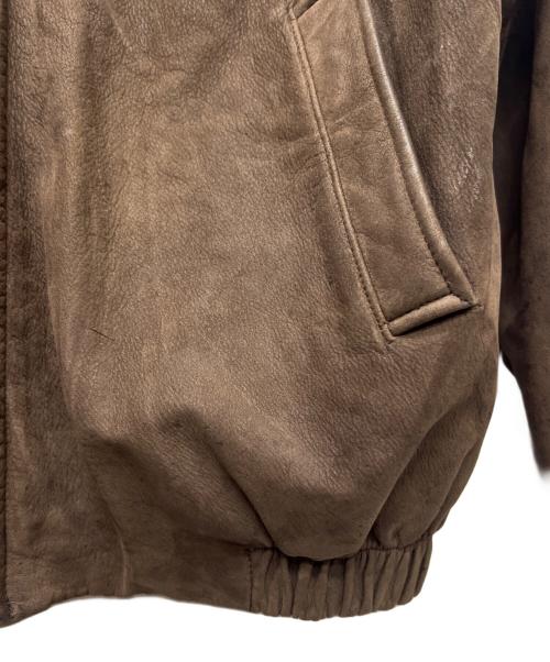 BARACUTA（バラクータ）BARACUTA (バラクータ) レザージャケット ブラウン サイズ:Ｍの古着・服飾アイテム