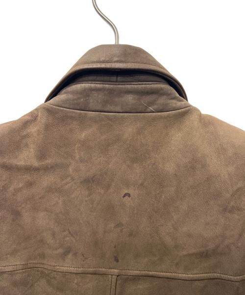 BARACUTA（バラクータ）BARACUTA (バラクータ) レザージャケット ブラウン サイズ:Ｍの古着・服飾アイテム