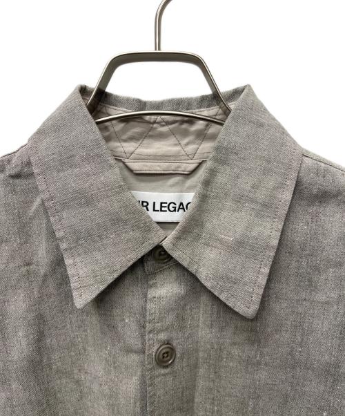 OUR LEGACY（アワーレガシー）OUR LEGACY (アワーレガシー) リネン混シャツ グレー サイズ:４６の古着・服飾アイテム