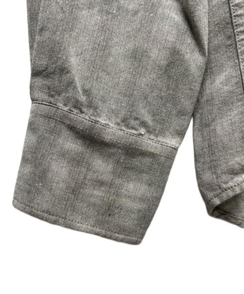 OUR LEGACY（アワーレガシー）OUR LEGACY (アワーレガシー) リネン混シャツ グレー サイズ:４６の古着・服飾アイテム