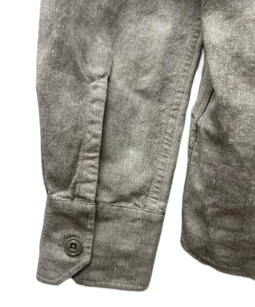 OUR LEGACY（アワーレガシー）OUR LEGACY (アワーレガシー) リネン混シャツ グレー サイズ:４６の古着・服飾アイテム