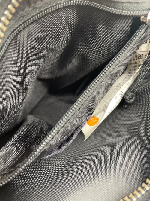 NIKE（ナイキ）NIKE (ナイキ) SUPREME (シュプリーム) レザーショルダーバッグ ブラックの古着・服飾アイテム