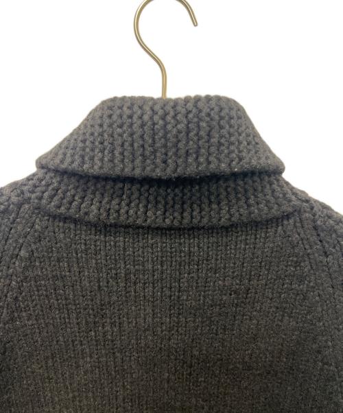 slopeslow（スロープスロウ）slopeslow (スロープスロウ) カウチンジップニット ブラック サイズ:Ｍの古着・服飾アイテム