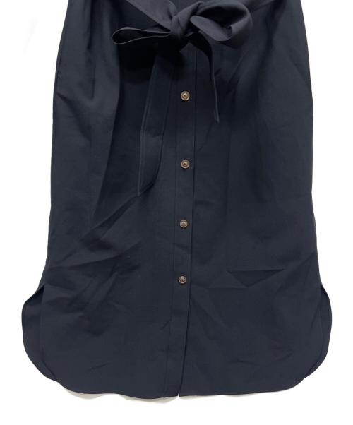 SOEJU（ソージュ）SOEJU (ソージュ) ソフトオックスシャツワンピース ネイビー サイズ:Ｍの古着・服飾アイテム