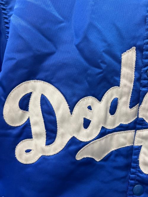 Diamond by STARTER（ダイアモンドバイスターター）Diamond by STARTER (ダイアモンドバイスターター) Dodgers　スタジャン ブルー サイズ:Ｌの古着・服飾アイテム