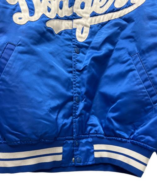 Diamond by STARTER（ダイアモンドバイスターター）Diamond by STARTER (ダイアモンドバイスターター) Dodgers　スタジャン ブルー サイズ:Ｌの古着・服飾アイテム