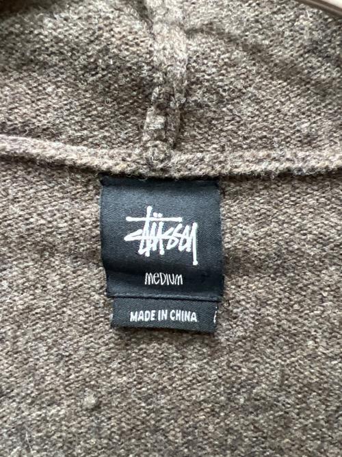 stussy（ステューシー）stussy (ステューシー) フーディカーディガン マルチカラー サイズ:Ｍの古着・服飾アイテム