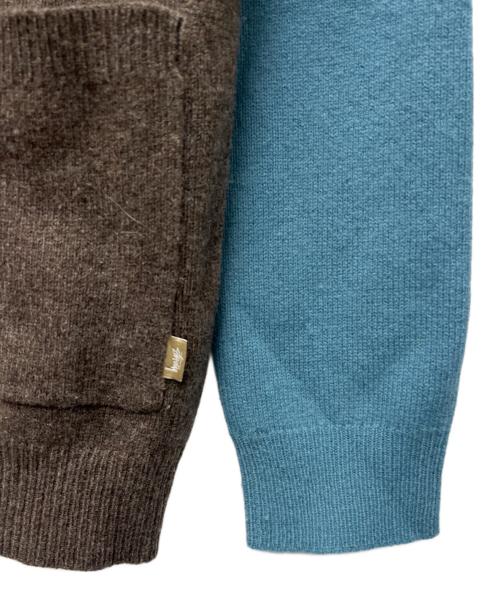 stussy（ステューシー）stussy (ステューシー) フーディカーディガン マルチカラー サイズ:Ｍの古着・服飾アイテム