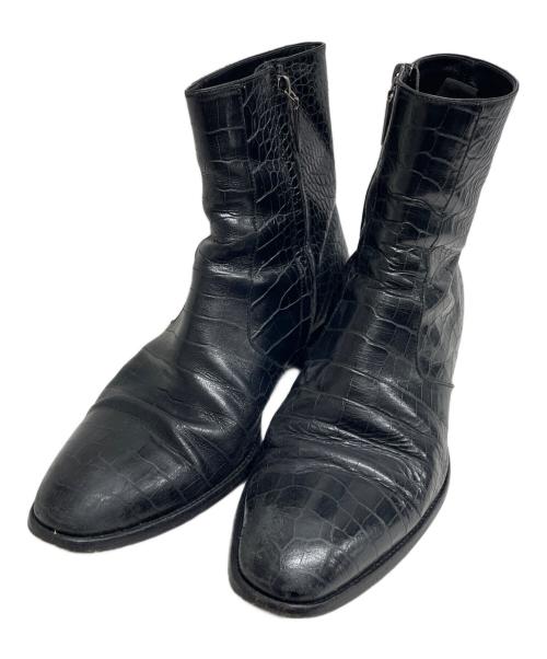Saint Laurent Paris（サンローランパリ）Saint Laurent Paris (サンローランパリ) サイドジップブーツ ブラック サイズ:SIZE 41の古着・服飾アイテム