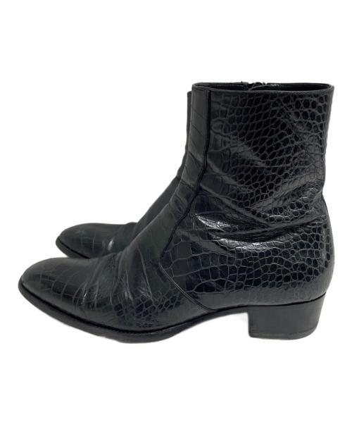 Saint Laurent Paris（サンローランパリ）Saint Laurent Paris (サンローランパリ) サイドジップブーツ ブラック サイズ:SIZE 41の古着・服飾アイテム