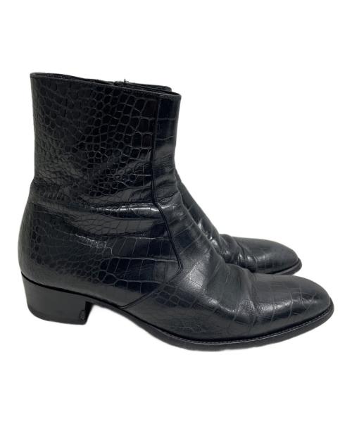 Saint Laurent Paris（サンローランパリ）Saint Laurent Paris (サンローランパリ) サイドジップブーツ ブラック サイズ:SIZE 41の古着・服飾アイテム