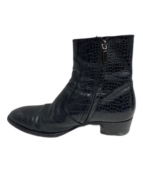 Saint Laurent Paris（サンローランパリ）Saint Laurent Paris (サンローランパリ) サイドジップブーツ ブラック サイズ:SIZE 41の古着・服飾アイテム
