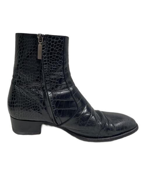 Saint Laurent Paris（サンローランパリ）Saint Laurent Paris (サンローランパリ) サイドジップブーツ ブラック サイズ:SIZE 41の古着・服飾アイテム