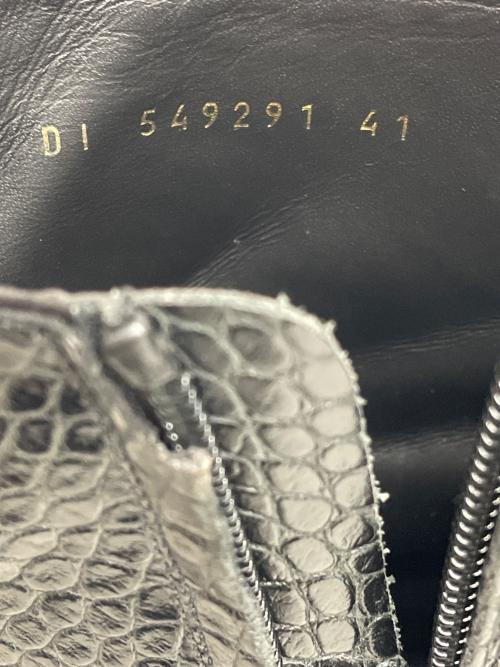 Saint Laurent Paris（サンローランパリ）Saint Laurent Paris (サンローランパリ) サイドジップブーツ ブラック サイズ:SIZE 41の古着・服飾アイテム