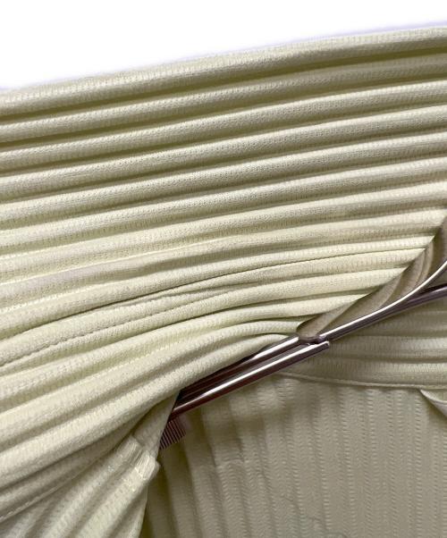 HOMME PLISSE ISSEY MIYAKE（オム プリッセ イッセイ ミヤケ）HOMME PLISSE ISSEY MIYAKE (オム プリッセ イッセイ ミヤケ) プリーツシャツ ライトグリーン サイズ:４の古着・服飾アイテム