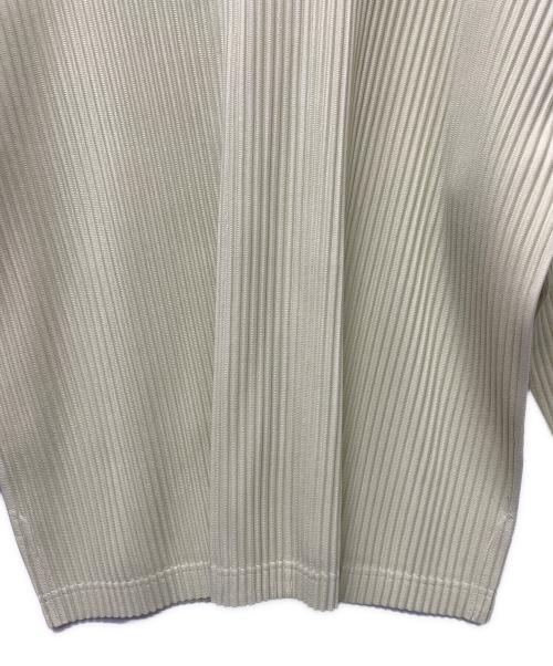 HOMME PLISSE ISSEY MIYAKE（オム プリッセ イッセイ ミヤケ）HOMME PLISSE ISSEY MIYAKE (オム プリッセ イッセイ ミヤケ) プリーツシャツ ライトグリーン サイズ:４の古着・服飾アイテム