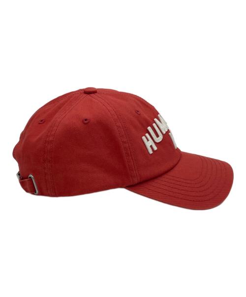 HUMAN MADE（ヒューマンメイド）HUMAN MADE (ヒューマンメイド) 6Panel Twill Cap レッド サイズ:-の古着・服飾アイテム