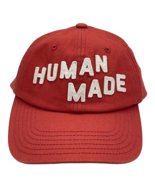 HUMAN MADE（ヒューマンメイド）HUMAN MADE (ヒューマンメイド) 6Panel Twill Cap レッド サイズ:-の古着・服飾アイテム