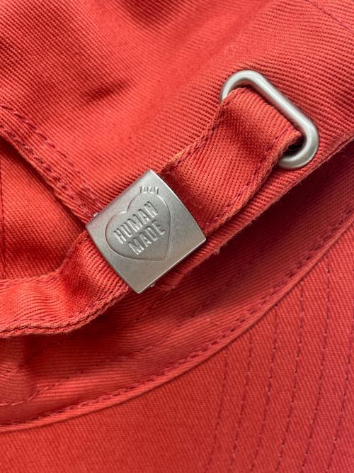 HUMAN MADE（ヒューマンメイド）HUMAN MADE (ヒューマンメイド) 6Panel Twill Cap レッド サイズ:-の古着・服飾アイテム