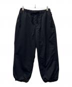 YSTRDY'S TMRRWイエスタデイズトゥモロウ）の古着「BAGGY HUSTLER EASY PANTS」｜ブラック